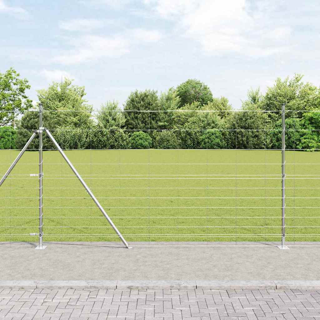 Welded Wire Fence with Concrete Base 50 x 1.4 m Concrete Base Fix 30 cm (12 wires)