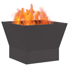 Fire Bowl Black Weathering Steel Cold-rolled steel/black 40 cm 30 cm 40 cm