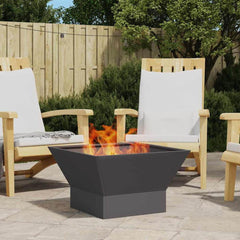 Fire Bowl Black Weathering Steel Cold-rolled steel/black 60 cm 35 cm 60 cm