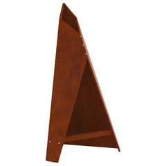 vidaXL Fire Bowl Rusty 58 x 40 x 100 cm Weathering Steel 2