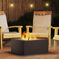 Fire Bowl Black Weathering Steel Cold-rolled steel/black 60 cm 30 cm 60 cm