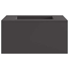 Fire Bowl Black Weathering Steel Cold-rolled steel/black 60 cm 30 cm 60 cm