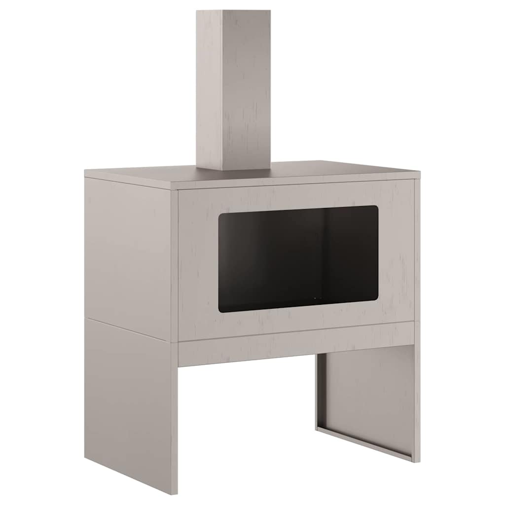 vidaXL Fire Pit Rusty 60 x 40 x 96 cm Weathering Steel 5