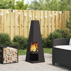 Fire Bowl Black Weathering Steel Cold-rolled steel/black 35 cm 35 cm