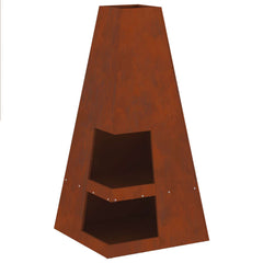 Fire Bowl Black Weathering Steel Weathering steel/brown 50 cm 50 cm