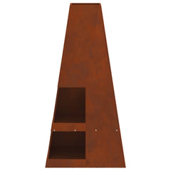 Fire Bowl Black Weathering Steel Weathering steel/brown 50 cm 50 cm