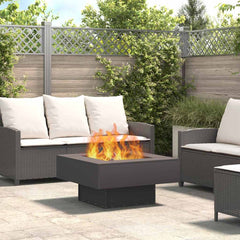 Fire Bowl Black Weathering Steel Cold-rolled steel/black 80 cm 40 cm 80 cm