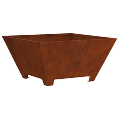 vidaXL Fire Bowl Rusty 60 x 60 x 30 cm 2