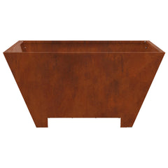 vidaXL Fire Bowl Rusty 60 x 60 x 30 cm 6