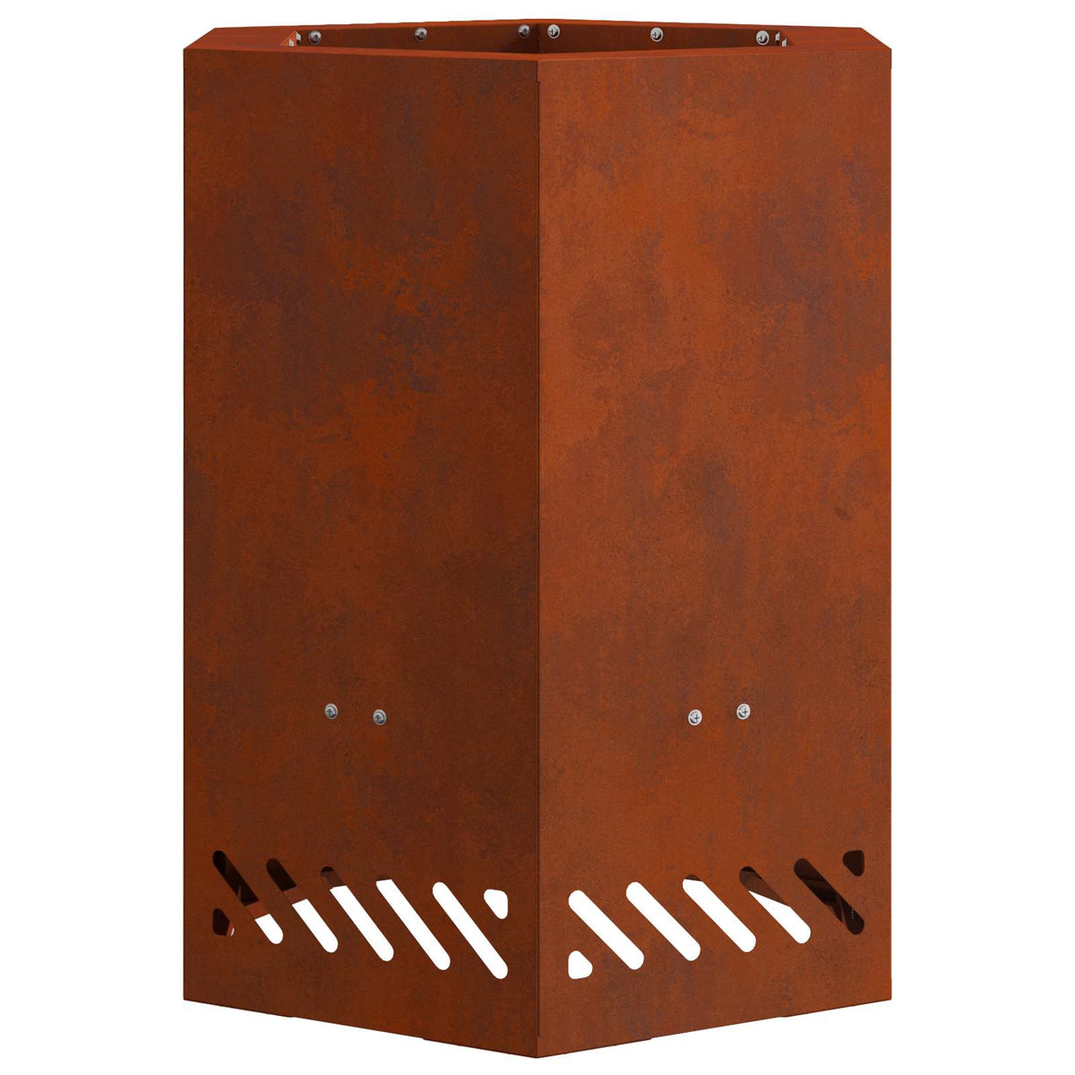 Smokeless Fire Bowl Black Weathering Steel Weathering steel/brown 38 cm 38 cm