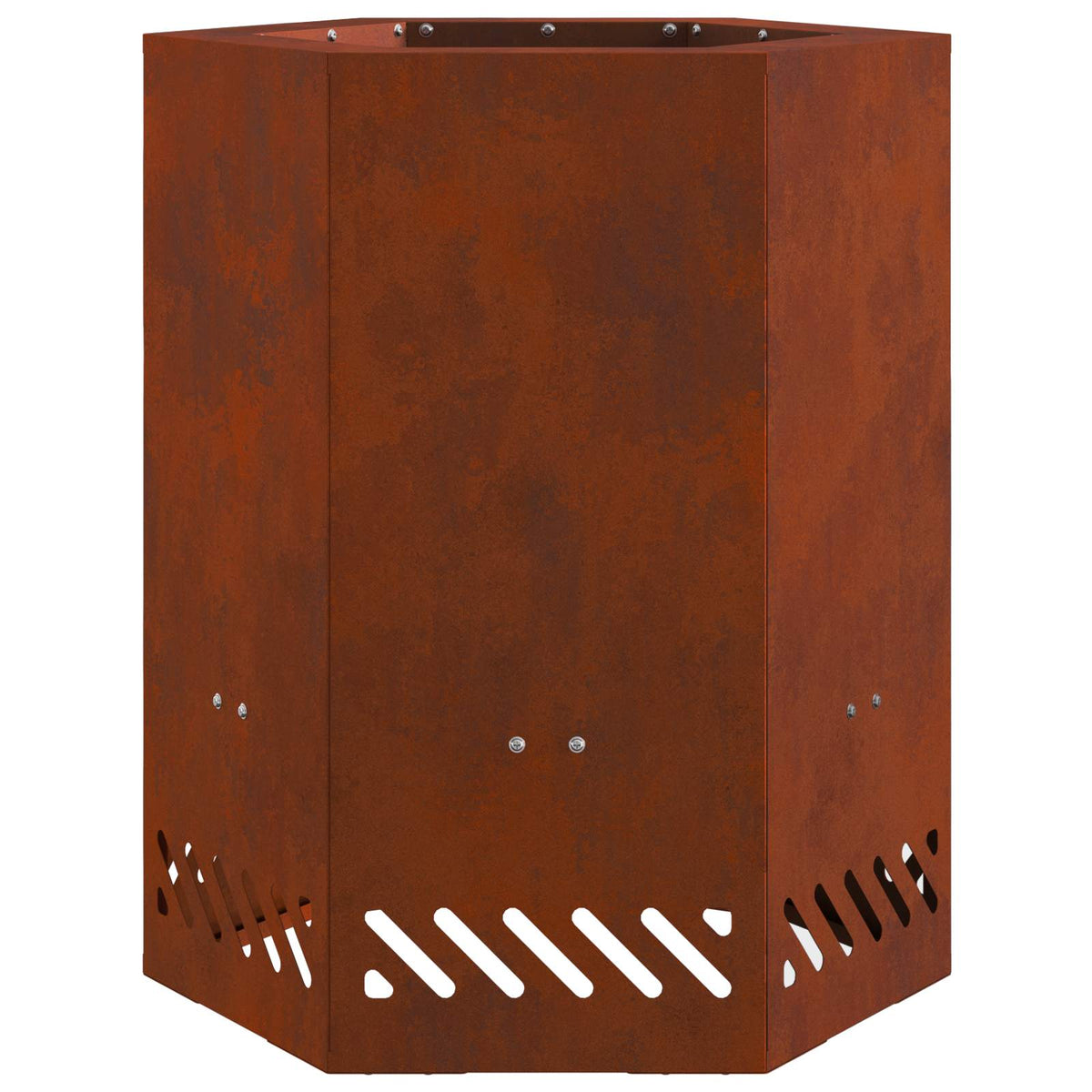 Smokeless Fire Bowl Black Weathering Steel Weathering steel/brown 38 cm 38 cm