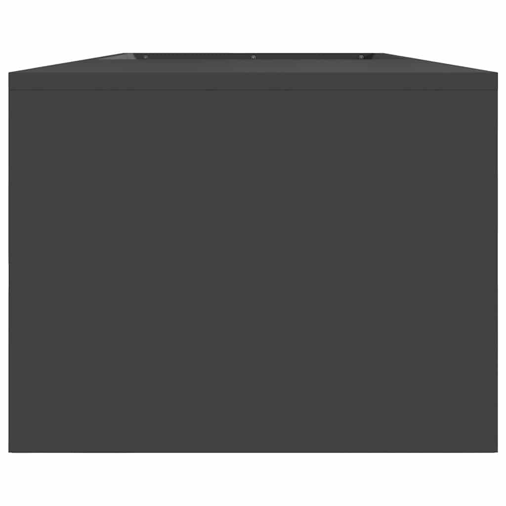 Fire Bowl Black 160 x 45 x 35 cm Weathering Steel Cold-rolled steel/black