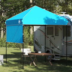 vidaXL Canopy Tent 194 x 194 x 251 cm Blue Fabric 1