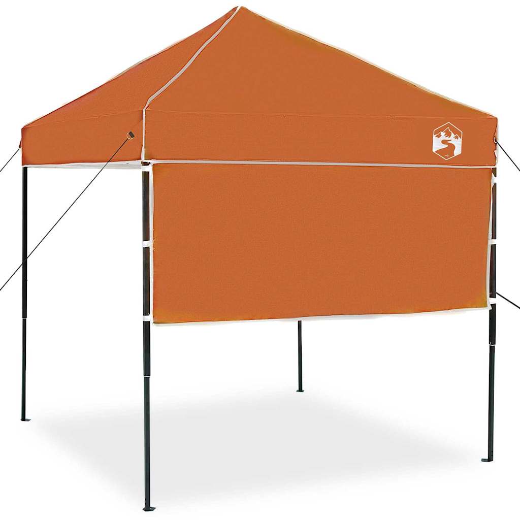 vidaXL Canopy Tent 194 x 194 x 251 cm Orange Fabric 4