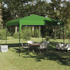 Canopy Tent 290 x 290 x 251 cm Fabric Green