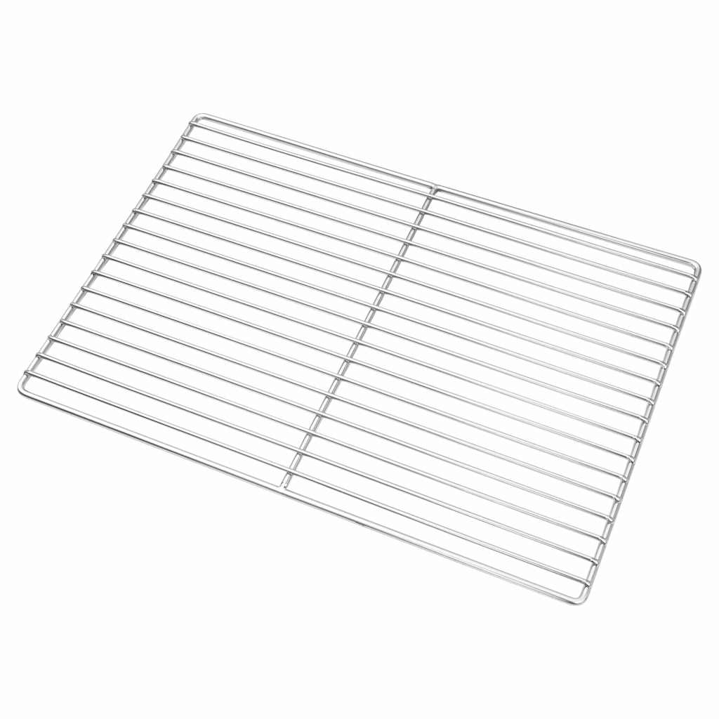 vidaXL Grill Grate 47 x 32.5 cm Stainless Steel Silver 2