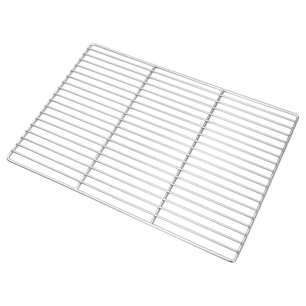 vidaXL Grill Grate 50 x 35 cm Stainless Steel Silver 2