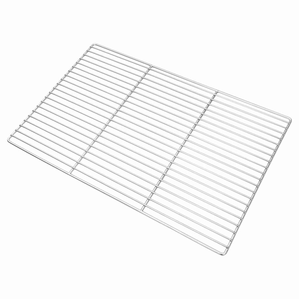 Grill Grate 40 x 30 cm Stainless Steel Silver 60 cm 40 cm