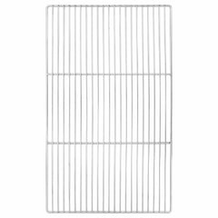 vidaXL Grill Grate 67 x 40 cm Stainless Steel Silver 1