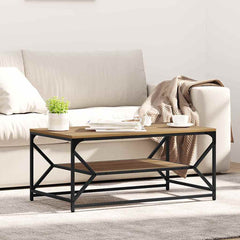 vidaXL Coffee Table Artisan Oak 90 x 50 x 40 cm 1
