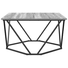 vidaXL Coffee Table Grey Sonoma 80 x 80 x 45 cm 5