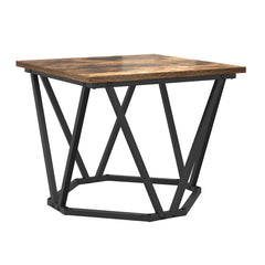 vidaXL Coffee Table 3 pcs Smoked Oak 50 x 50 x 40 cm 6