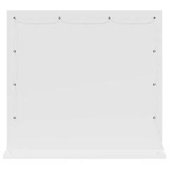Vanity Mirror 60 x 55 x 18 cm Rectangular White