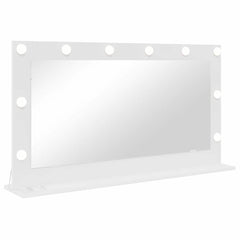 Vanity Mirror 100 x 55 x 18 cm Rectangular White