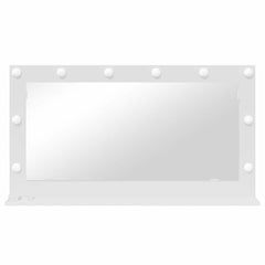 Vanity Mirror 100 x 55 x 18 cm Rectangular White