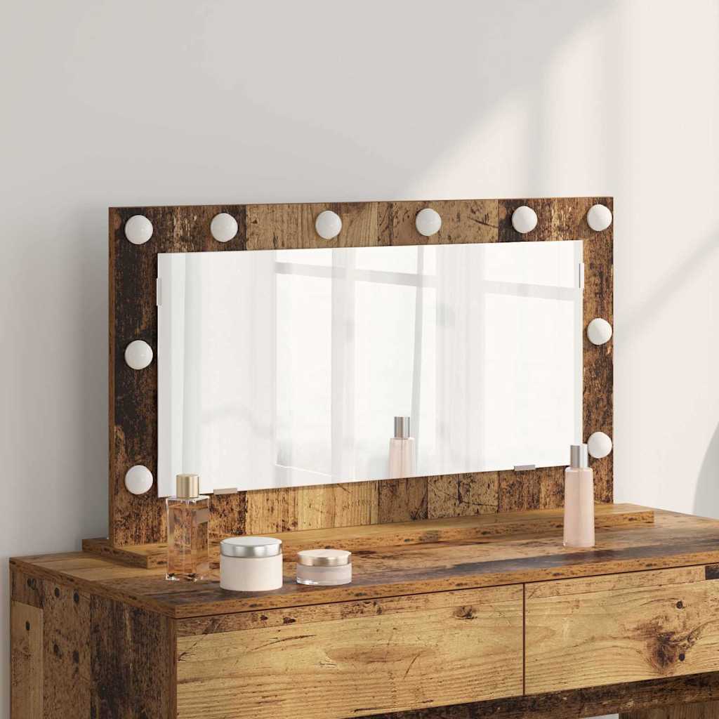 vidaXL Vanity Mirror 80 x 45 x 18 cm Rectangular