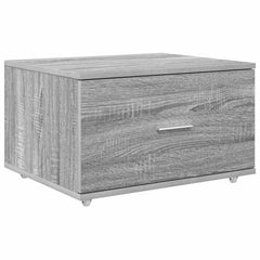 vidaXL Drawer Cabinet 55 x 45 x 31 cm Grey Sonoma 2