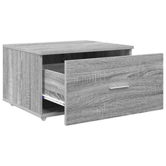 vidaXL Drawer Cabinet 55 x 45 x 31 cm Grey Sonoma 5