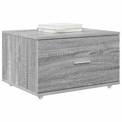 vidaXL Drawer Cabinet 55 x 45 x 31 cm Grey Sonoma 3