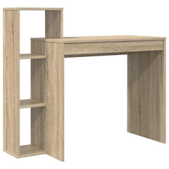 vidaXL Desk Sonoma Oak Engineered Wood 100 x 40 x 90 cm 2