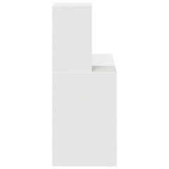 Desk 102 x 50 x 124 cm Engineered Wood White