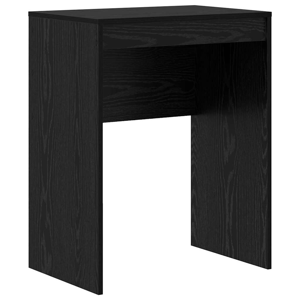Desk 60 x 40 x 76 cm Depth 40 cm Width 60 cm Black oak