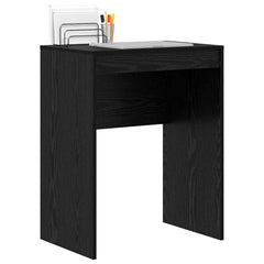 vidaXL Desk Black Oak 60 x 40 x 76 cm 3