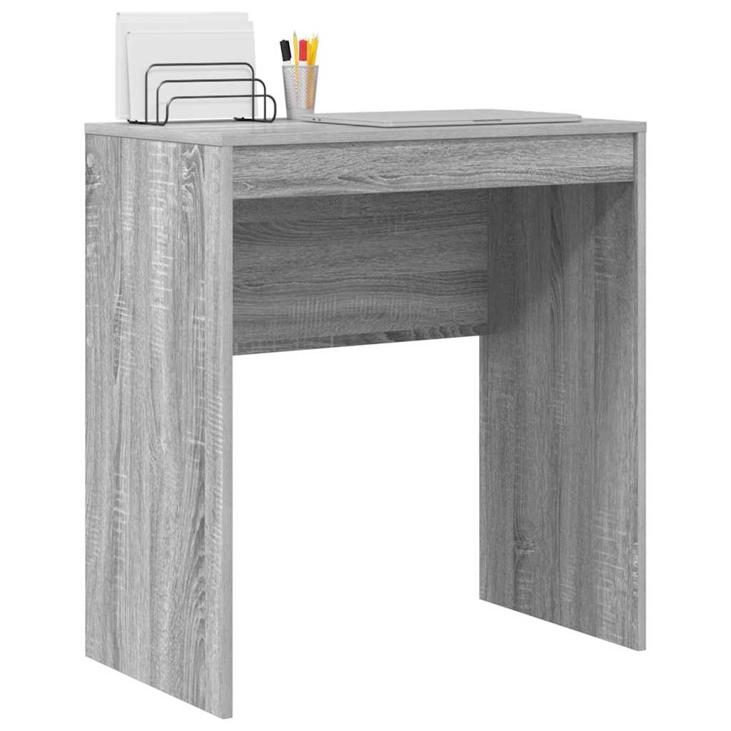 vidaXL Desk Grey Sonoma 70 x 40 x 76 cm 3