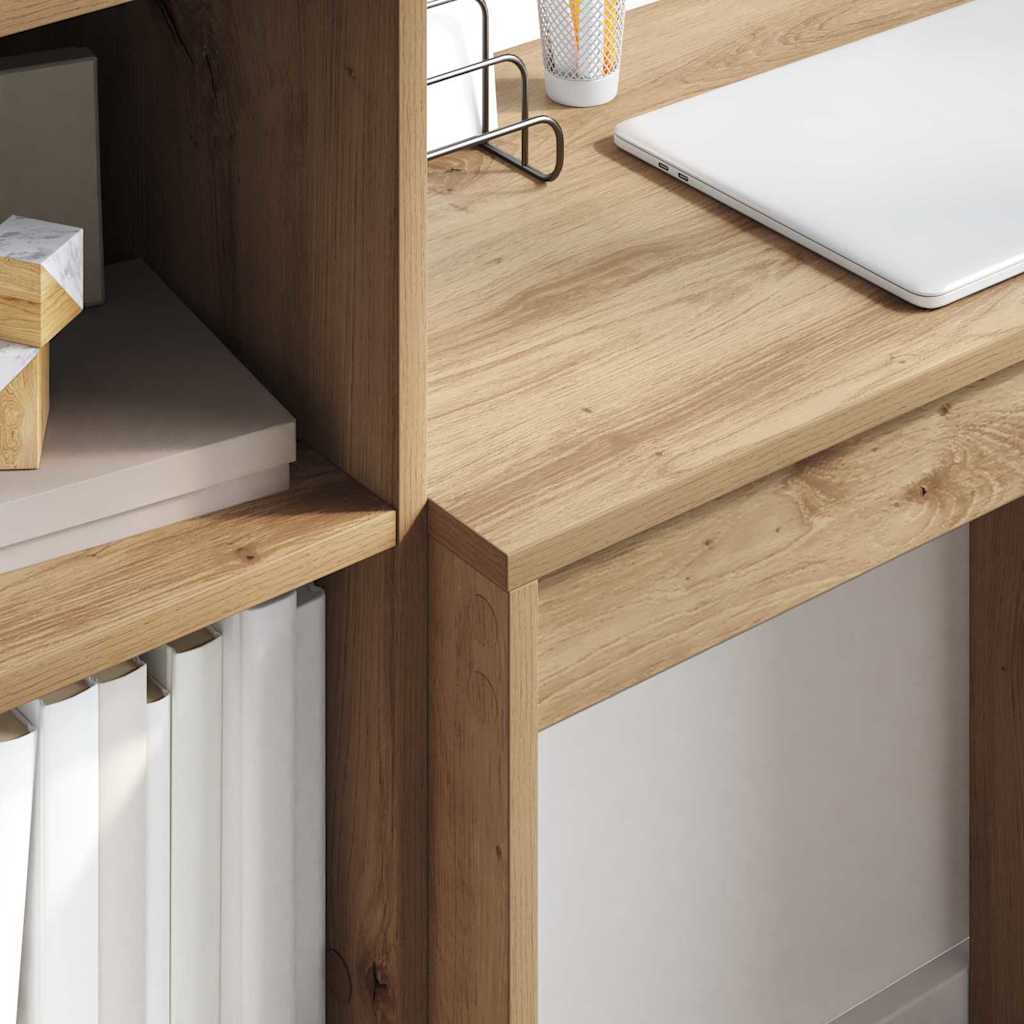 vidaXL Desk Artisan Oak 70 x 40 x 76 cm 4