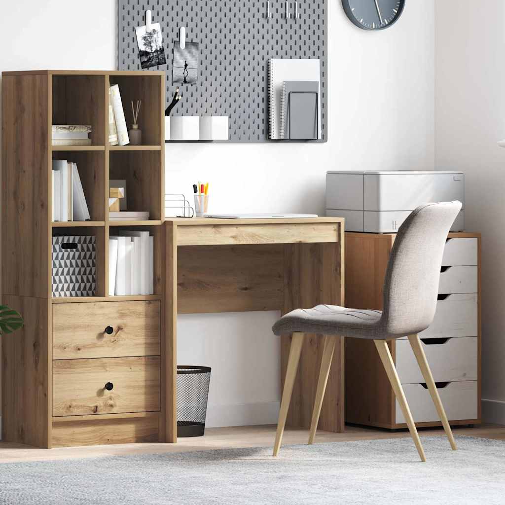 vidaXL Desk Artisan Oak 70 x 40 x 76 cm 1