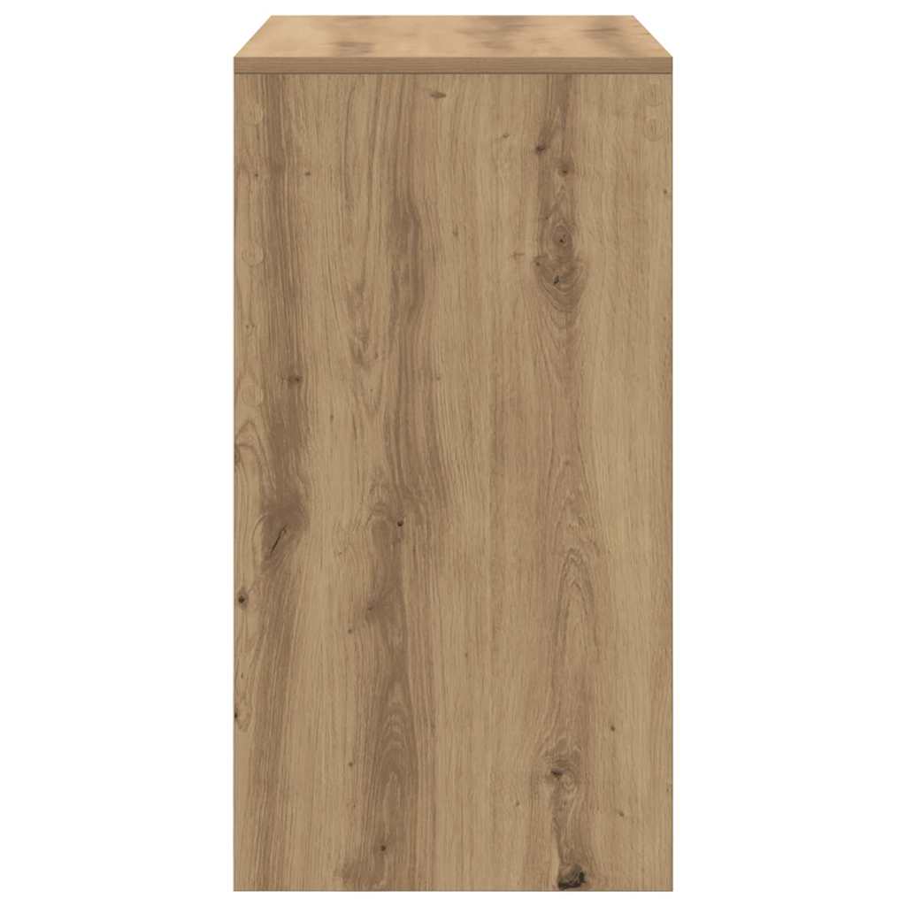 vidaXL Desk Artisan Oak 70 x 40 x 76 cm 6