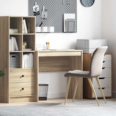 vidaXL Desk Sonoma Oak 80 x 40 x 76 cm 1