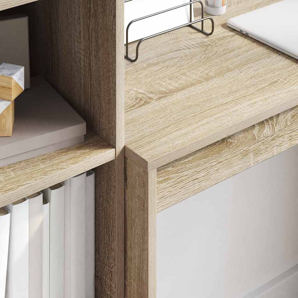 vidaXL Desk Sonoma Oak 90 x 40 x 76 cm 4