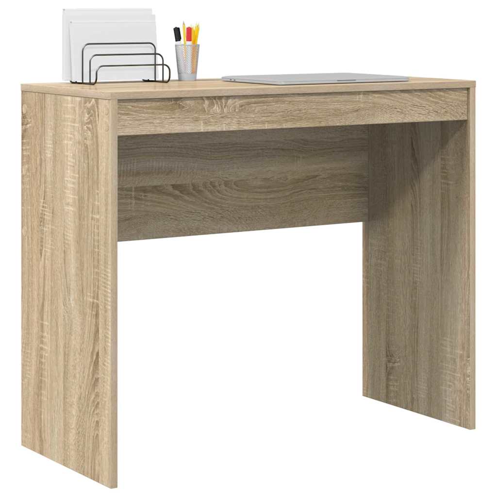 vidaXL Desk Sonoma Oak 90 x 40 x 76 cm 3
