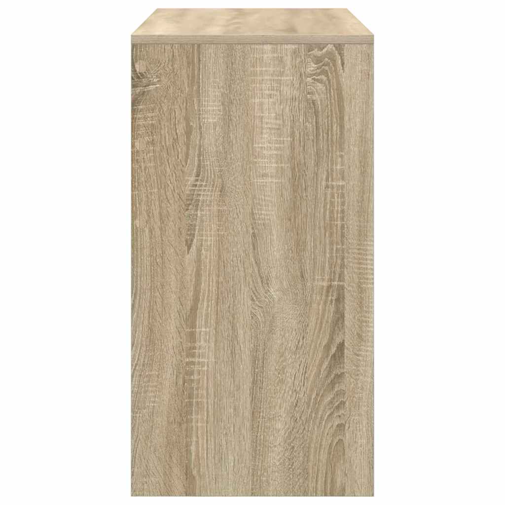 vidaXL Desk Sonoma Oak 90 x 40 x 76 cm 6