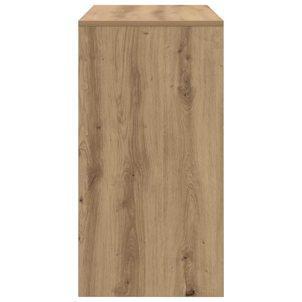 vidaXL Desk Artisan Oak 90 x 40 x 76 cm 6