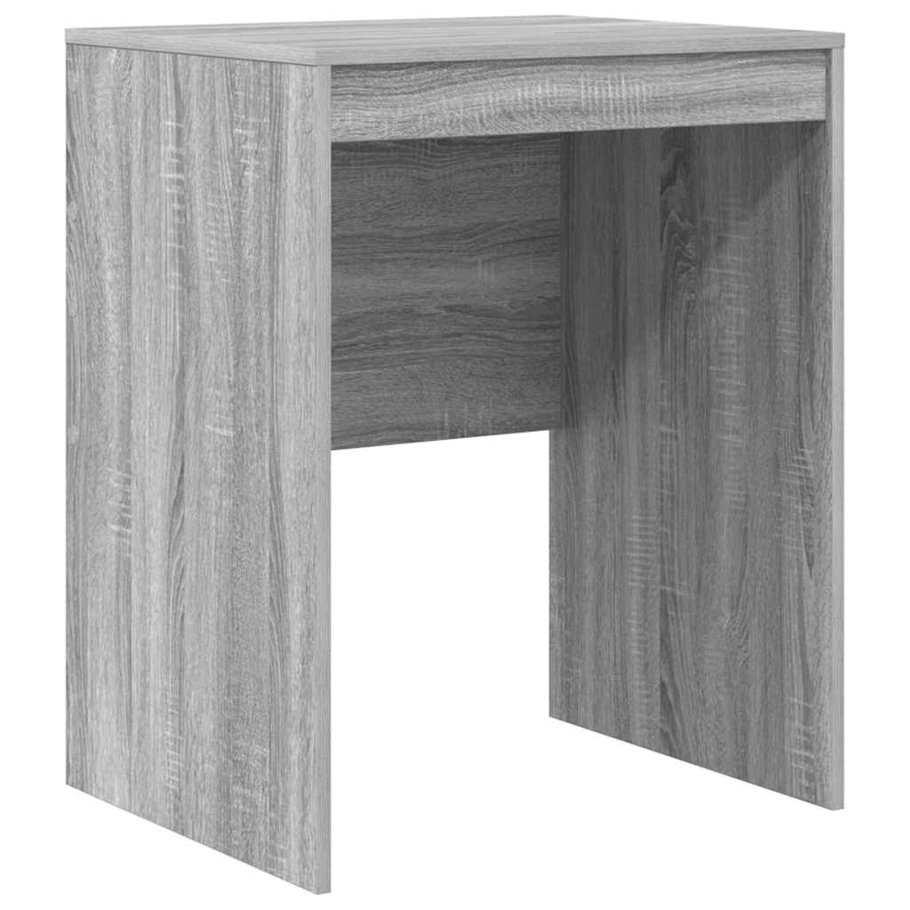 vidaXL Desk Grey Sonoma 60 x 50 x 76 cm 2