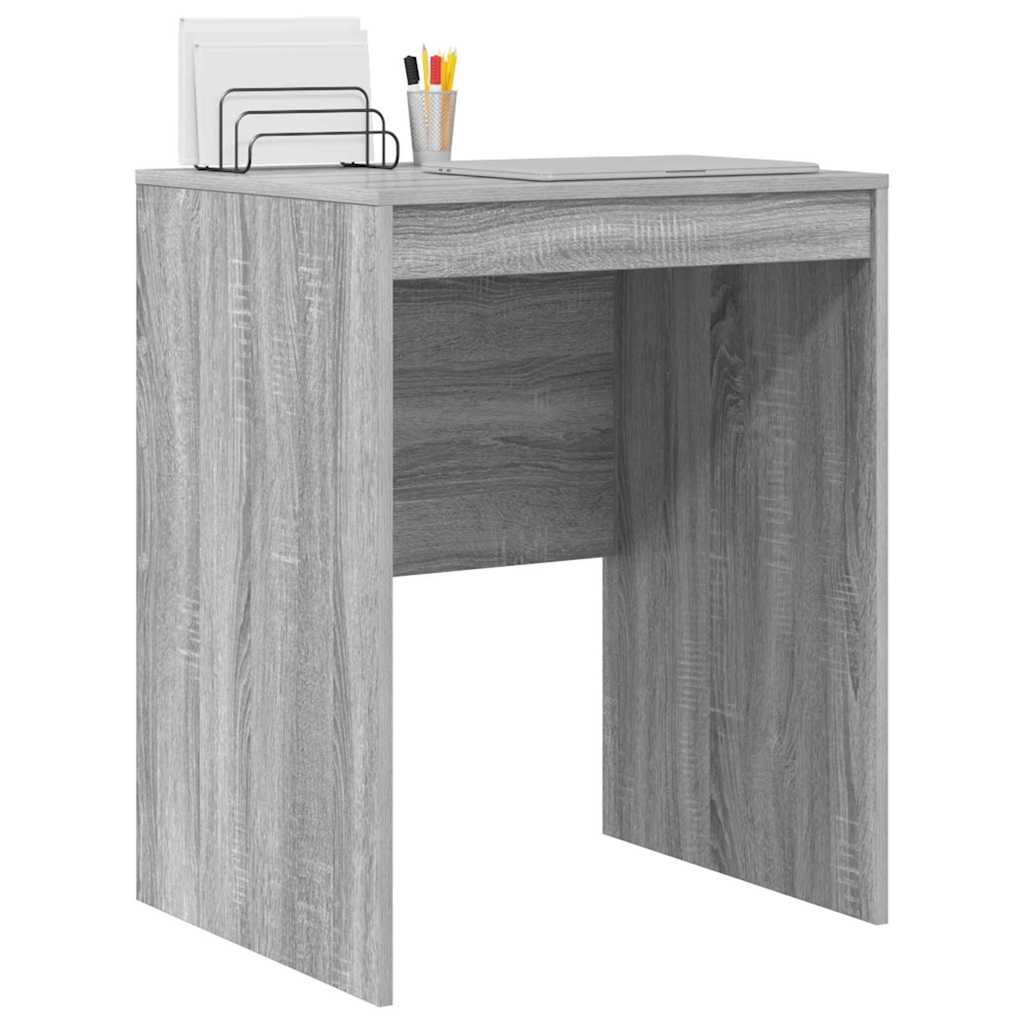 vidaXL Desk Grey Sonoma 60 x 50 x 76 cm 3