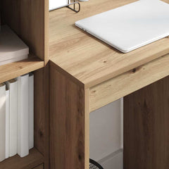 vidaXL Desk Artisan Oak 60 x 50 x 76 cm 4