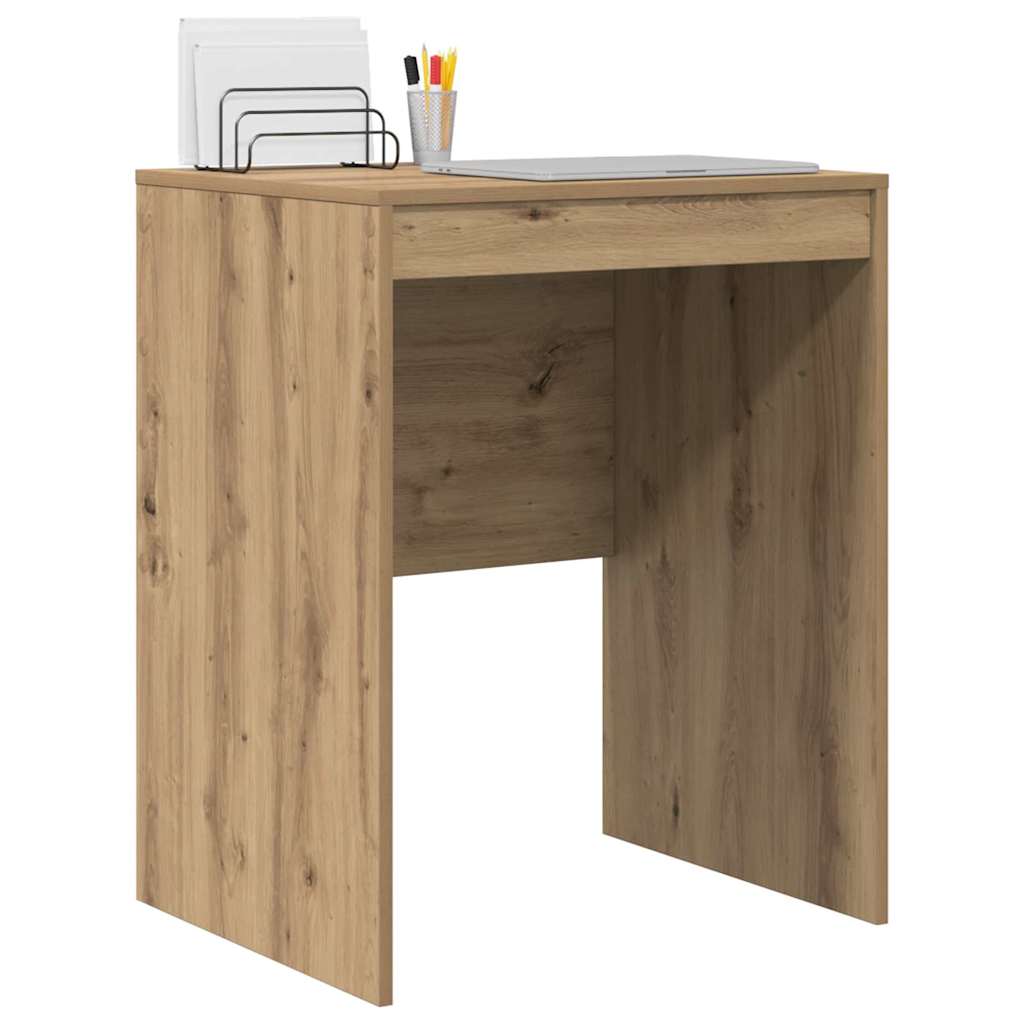 vidaXL Desk Artisan Oak 60 x 50 x 76 cm 3